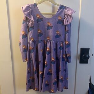 Disney Purple Dress with Character Design